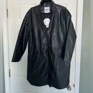 NWT BB Dakota faux leather jacket